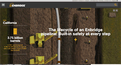 Desktop Screenshot of enbridge.com