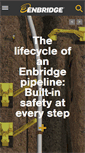 Mobile Screenshot of enbridge.com
